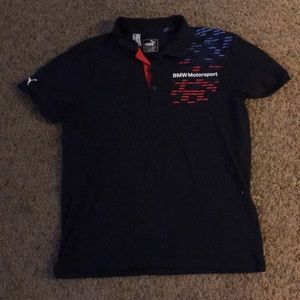 Black M BMW Motorsport polo by Puma